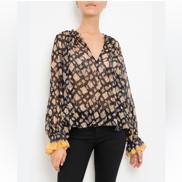 Ulla Johnson Nailah Blouse - Picture 1 of 9